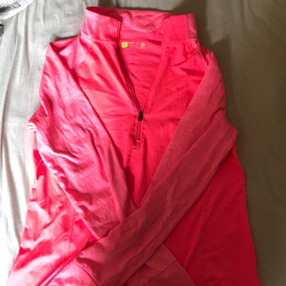 Pink workout top